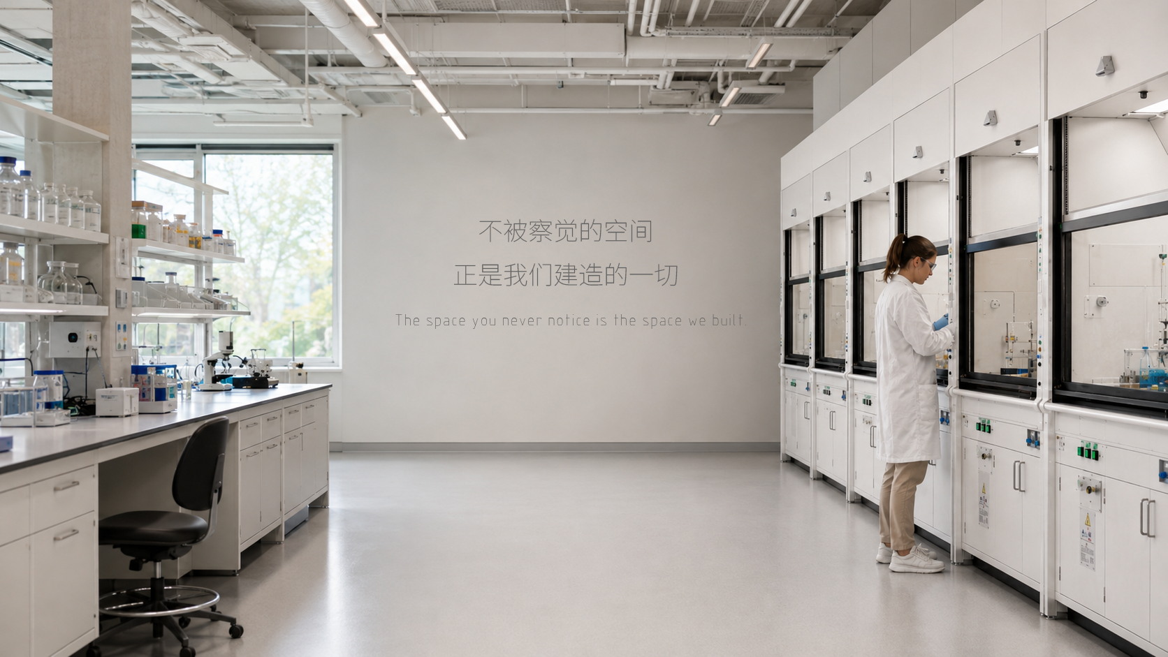 不被察觉的空间正是我们建造的一切